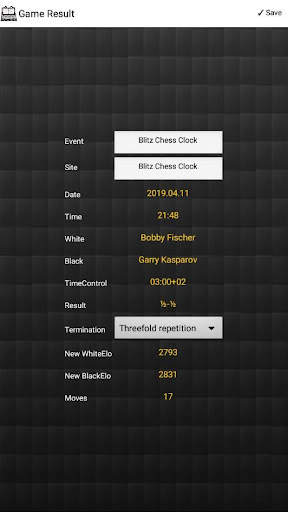 Blitz Chess Clock Free screenshot 12