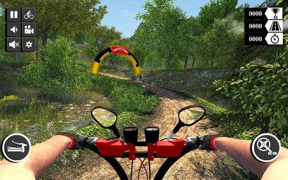 MTB Downhill BMX Bicycle Racing & Quad Stunts screenshot 1