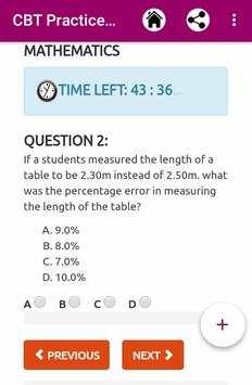 JAMB CBT Practice 2020 (Online) 8 تصوير الشاشة