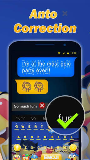Face Emoji Keyboard Theme for Android screenshot 5