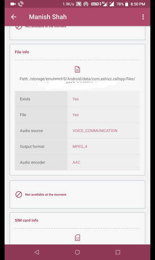 Callspy Pro - Call Recoder screenshot 5