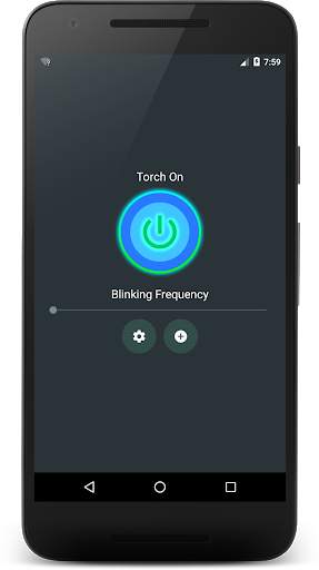 Flashlight - Torch widget screenshot 1