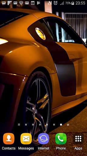 Super Cars Live Wallpaper screenshot 2