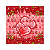 Lovely Red Rose Keyboard Theme icon