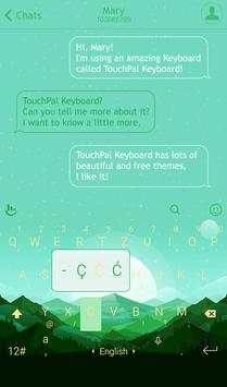 Green Vitality Keyboard Theme screenshot 2