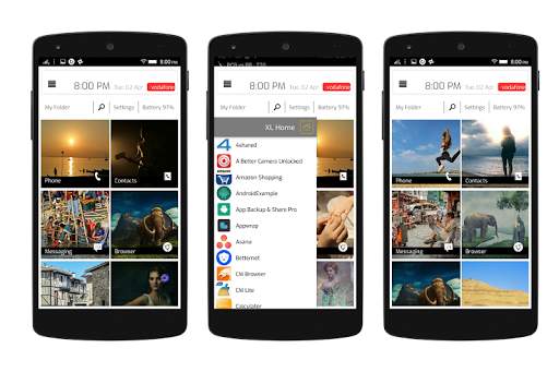 XL Home Launcher - Simple and beautiful Launcher screenshot 2