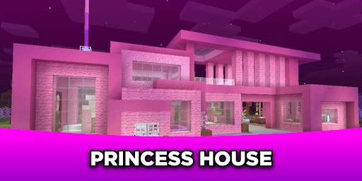 Pink Princess House for Minecraft screenshot 3