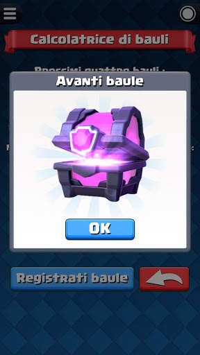Calcolatrice di bauli per Clash Royale screenshot 4