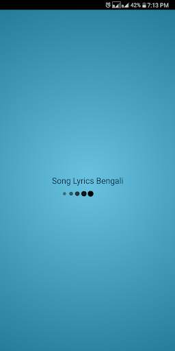 Song Lyrics Bengali screenshot 1