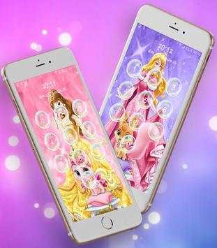 Disney Princess Lock Screen Phone screenshot 2