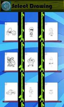 Little Singham Education Basics Coloring Pages screenshot 3