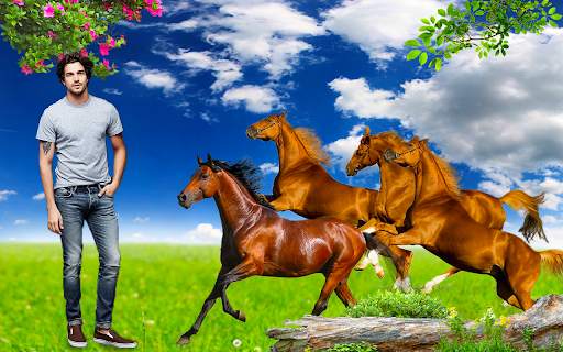 Horse Photo Editor - CB Photo Frames Banane Wala screenshot 5