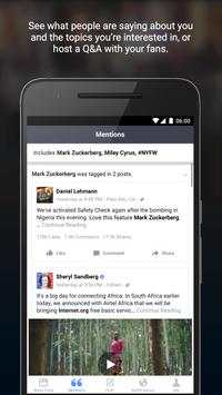 Facebook Mentions screenshot 4