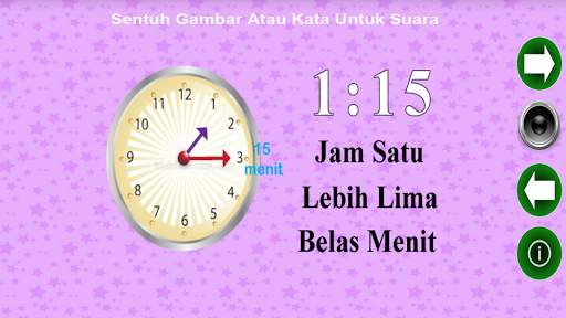 Belajar Membaca Jam & Waktu screenshot 5