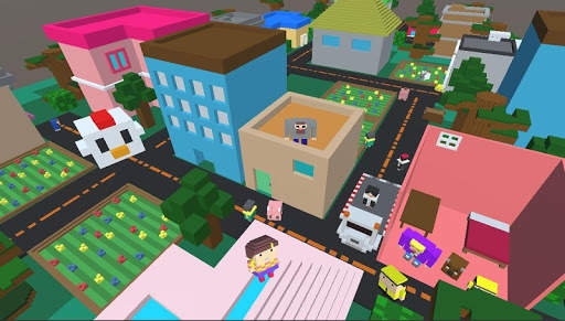 Happy Town Craft - Mini World screenshot 4
