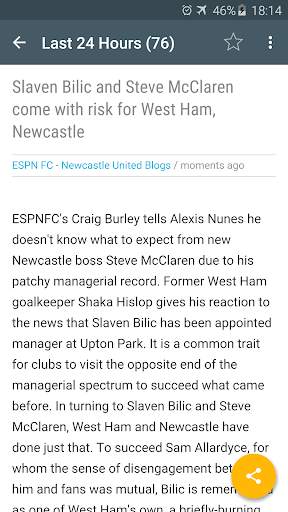 Newcastle Football News screenshot 7