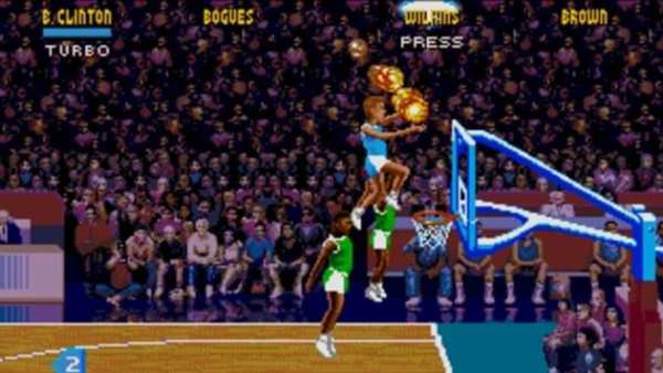 NBA Jam sega included cheats screenshot 2