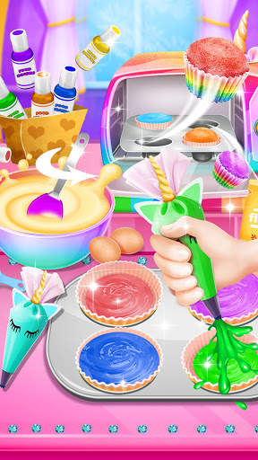 Unicorn Princess Cupcake – Unicorn Desserts screenshot 3