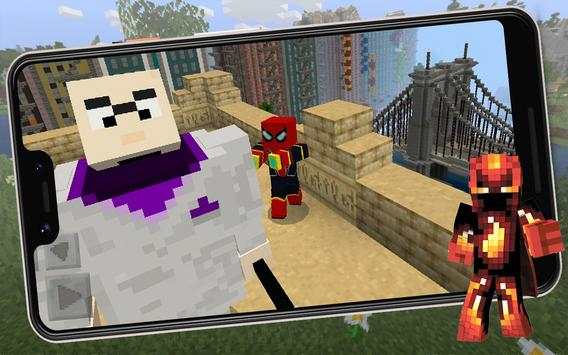 🕷️ Super-herói Homem Aranha Minecraft screenshot 4