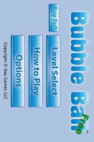 (OLD) Bubble Ball Free screenshot 2