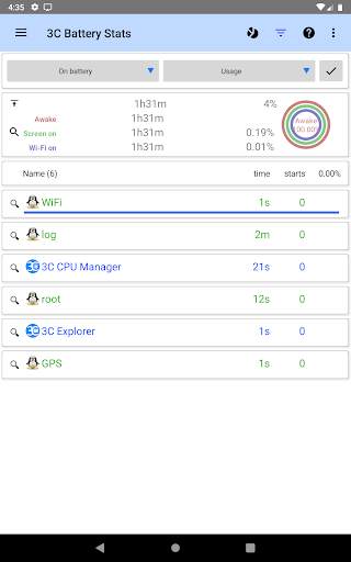 3C Legacy Battery Stats screenshot 4