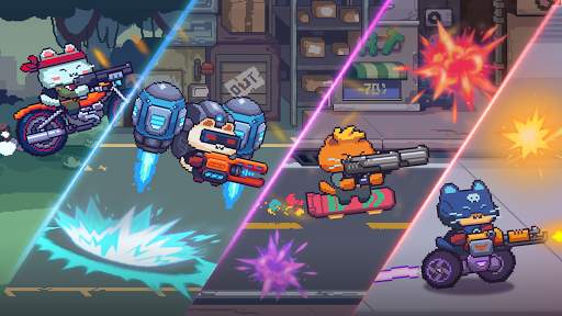 Cat Fire 2 - Offline Zombie Shooter screenshot 2