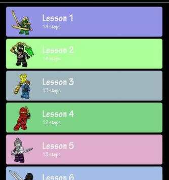 How To Draw Ninjago LeGo screenshot 5