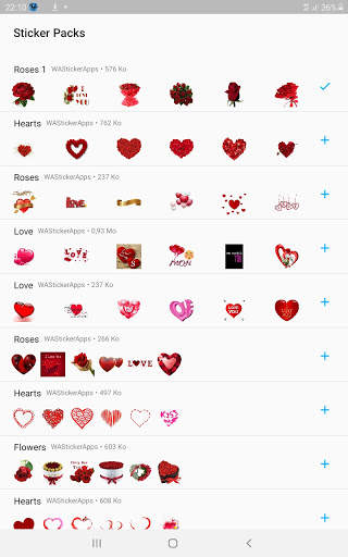 Love Stickers for WhatsApp 2021 💕❤ screenshot 12