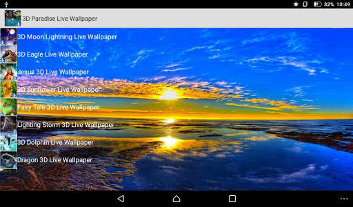 Paradise Live Wallpaper - Screen Lock, Sensor,Auto 8 تصوير الشاشة