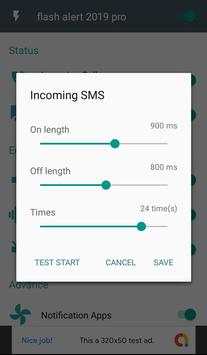فلاش تنبيه الإتصال والرسائل 4 تصوير الشاشة