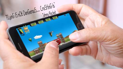 Johnny Rocket - Rocketman - Google Play Games Free screenshot 1