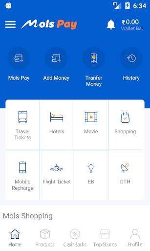 MolsPay - Recharge,Bill Payment & Shopping screenshot 5