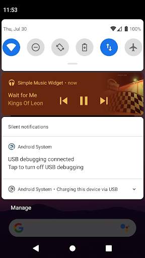 Simple Music Widget screenshot 3