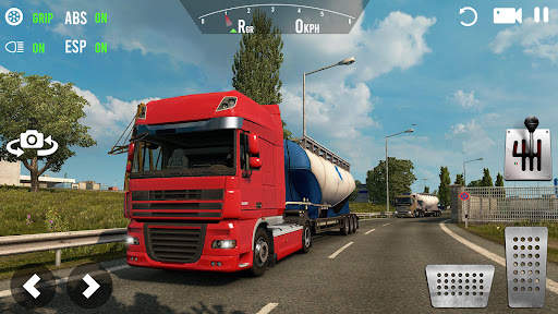 German Euro Truck Simulator 3D screenshot 1