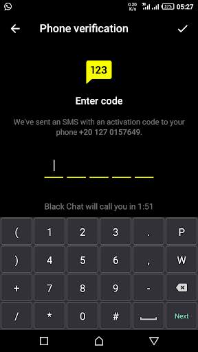 Black Chat - imos screenshot 4