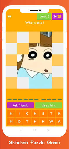 Shin-chan  puzzle Trivia : shinchan 2020 game Quiz screenshot 4