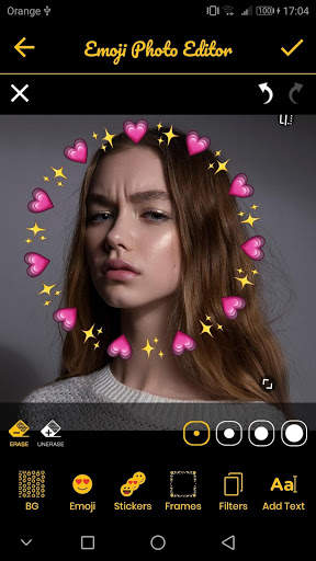 Emoji Background Photo Editor & Emoji Wallpaper 💛 screenshot 2
