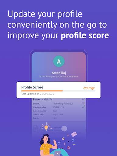 Shine.com Job Search App screenshot 11