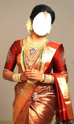 Women Bridal Saree Montage screenshot 8