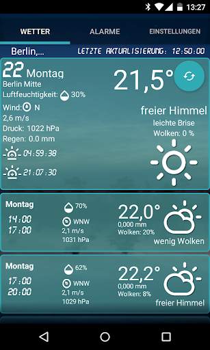 Meine Wetterwarnungen screenshot 1