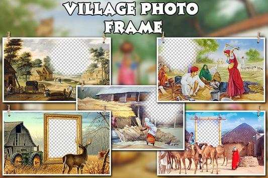 Village Photo Frame : Village Photo Editor 2 تصوير الشاشة
