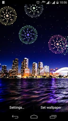 Fireworks Live Wallpaper screenshot 2