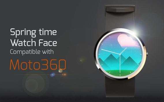 Spring Time Watch Face screenshot 1
