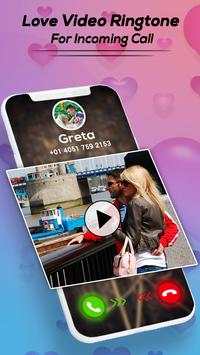 Love Video Ringtone for Incoming Call screenshot 1