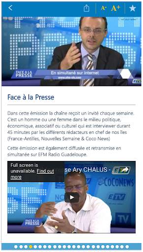 ETV EFM : télé et radio, info screenshot 4