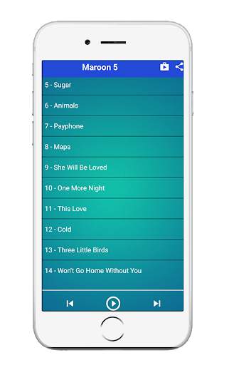 Maroon 5 Songs 2020 without internet screenshot 2