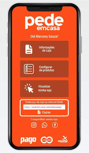 PEDE EM.CASA PRO - Venda dentro do WhatsApp! screenshot 4