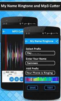 MP3 Cutter – My Name Ringtone Maker screenshot 1