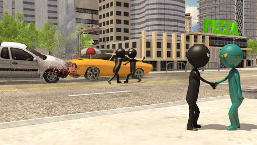 Stick man Crime Simulator screenshot 4