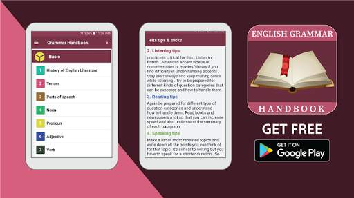 English Grammar Handbook скриншот 7